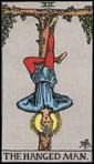 The Hanged Man Tarot card upright and reversed meaning by The Tarot Guide, Major Arcana, The Hanged Man Tarot, Tarot card meanings, The Hanged Man Tarot card, The Hanged Man Tarot meaning, The Hanged Man Tarot reading, Tarot card reading, Tarot reading,