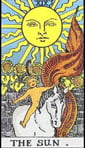 The Sun Tarot card upright and reversed meaning by The Tarot Guide, Major Arcana, The Sun Tarot, Tarot card meanings, The Sun Tarot card, The Sun Tarot meaning, The Sun Tarot reading, Tarot The Sun, The Sun reversed, The Sun Tarot reversed, Tarot reading