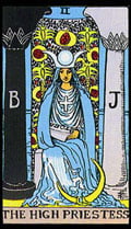 The High Priestess Tarot card upright and reversed meaning by The Tarot Guide, The High Priestess reversed, Major Arcana, High Priestess tarot, The High Priestess tarot card, The High Priestess tarot meaning, Reversed High Priestess Tarot, Tarot cards