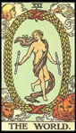 The World Tarot card upright and reversed meaning by The Tarot Guide, Major Arcana, The World Tarot, Tarot card meanings, The World Tarot card, The World Tarot meaning, The World Tarot reading, Tarot The World, The World reversed, The World Tarot reversed,