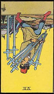 Seven of Swords Tarot Reversed Meaning by The Tarot Guide, Learn How to Read Tarot Cards, Minor Arcana, General Interpretation, Love, Relationships, Money, Finance, Health, Spirituality, Keywords, Tarot Reading, Tarot Readers, Psychic, Clairvoyant, Reiki, Palm, Online, Skype, Email, In-person Tarot Readings, Dublin, Ireland, UK, USA, Canada, Australia, How Someone Sees You, Feels About You, Job Offer, Feelings, Outcome
