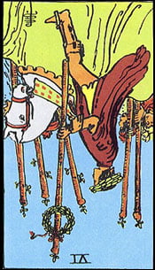 Six of Wands Tarot Reversed Meaning by The Tarot Guide, Learn How to Read Tarot Cards, Minor Arcana, General Interpretation, Love, Relationships, Money, Finance, Health, Spirituality, Keywords, Tarot Reading, Tarot Readers, Psychic, Clairvoyant, Reiki, Palm, Online, Skype, Email, In-person Tarot Readings, Dublin, Ireland, UK, USA, Canada, Australia, How Someone Sees You, Feels About You, Job Offer, Feelings, Outcome