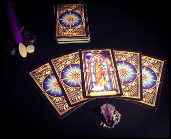 The Hierophant Tarot card upright and reversed meaning by The Tarot Guide, Major Arcana, free Tarot reading, reincarnation, witch, magic, rose quartz, crystals, reiki massage, celtic cross, physic, clairvoyant, tarot reader Cork, tarot reading Cork,